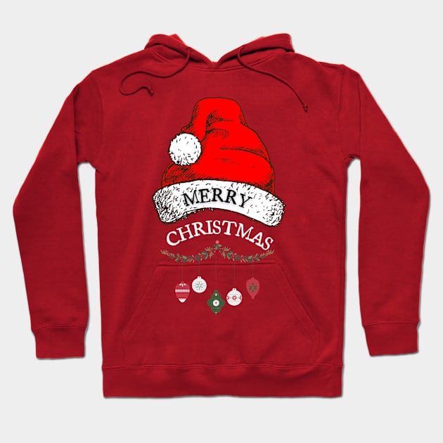 Merry Christmas Hoodie by GMAT